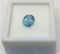 4.50CTS BLUE TOPAZ SEE PICTURES FPR DETAILS