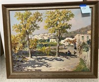 G. Fortini Oil on Canvas, signed