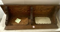 Antique Coat Rack/Shelf