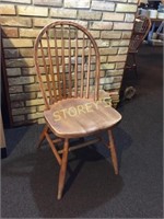 Wood Spindle Back Dining Chair
