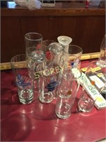 Qty of Asst Beer Glasses