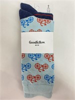 (180x bid) 2 Pk Good Fellow Mens Socks Size 7-12