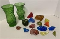 (3) Assorted Glass