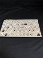 Group of collected Gemstones with Box