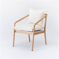 Ventura Upholstered Wood Accent Chair