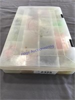 ORGANIZER W/ PLASTIC WORMS