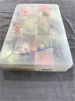 ORGANIZER W/ PLASTIC WORMS