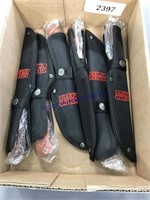 6 KNIVES W/COVER