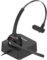 Marnana Bluetooth Headset with Microphone & Base