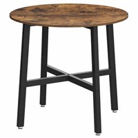 VASAGLE BY SONGMICS ROUND DINING TABLE, 31.4 x
