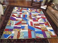 Handmade quilt 80 x 90