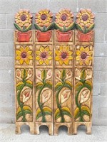 Wood Carved Screen