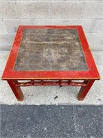 Chinese Stone Top Coffee Table