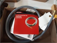 10 foot natural gas quick connect hose