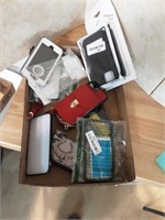 Box full of phone cases