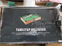 Tabletop Billiards