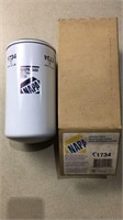 2 NapaGold 1734 oil filters