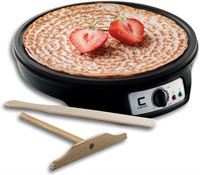 Chefman Electric Crepe Maker Griddle: Precise Temp