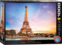 Eurographics Paris Eiffel Tower 1000 Piece Puzzle