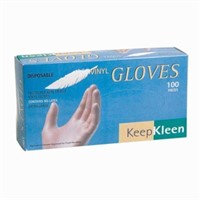 KeepKleen Disposable Gloves, MEDIUM