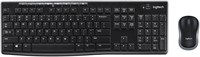 Logitech MK270 Wireless Keyboard and Mouse-BLACK