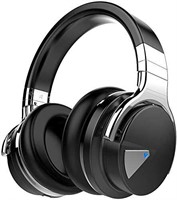COWIN E7 Active Noise Cancelling Headphones=BLACK