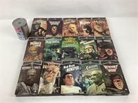 15 cassettes VHS de vieux films d'horreur