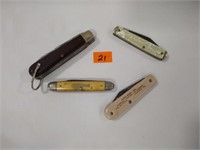 4- Vintage pocket knives M Klien Frederick md
