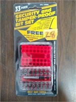 33-pc Security & Tamper-Proof Bit Set