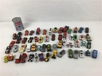 58 véhicules miniatures variés