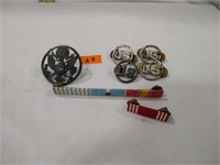 Military badges and pins