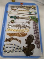 Costume necklace lot