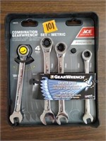 ACE 4-pc Combination GearWrench Metric