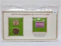 2004 Sacagawea Gold $1 & Postal Comm