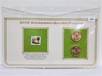 2009 Sacagawea Gold $1 & Postal Comm