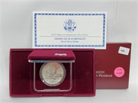 1999 Dolly Madison 90% Silver Proof $1