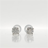 $2765 14K  Diamond(0.8Ct,I2-I3,G-H) Earrings