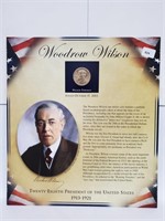 2013 Wilson Presidential $1 & Postal Comm