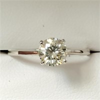 $1500 10K  Moissanite (0.72ct) Ring