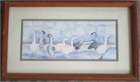 Duck Print in frame