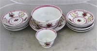 16 Pc set of assorted china