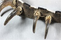 Blackfoot Black Bear Claw Necklace