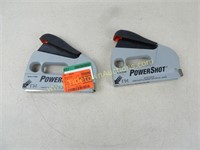 lot of 2 Powershot Staplers - Seem to work