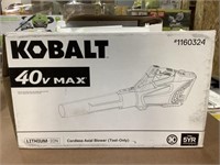 Kobalt 40v Max Cordless Blower