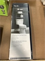 3 Tier Over The Toilet Shelf Tower