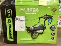 Green Works 2700 Psi Electric Pressure Washer