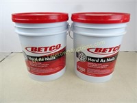 Two 5-gal Buckets of Hard Film Floor Finish