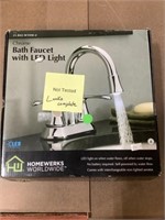Bath Faucet With Led Light