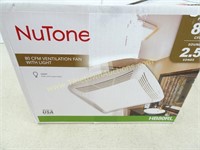 NuTone 80 CFM Ventilation Fan With Light Opened