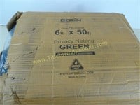 Boen 6ft x 50ft Privacy Netting New in Package